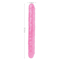 MR. RUDE 12" DOUBLE PINK
